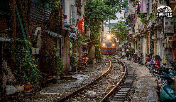 Exploring the Transportation in Vietnam 8 Vietnamese Train in Hanoi